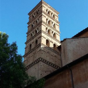 Campanile auf dem Aventin