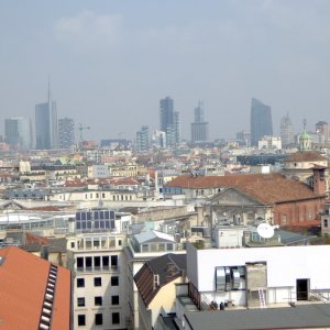 Mailand Blick vom Domdach