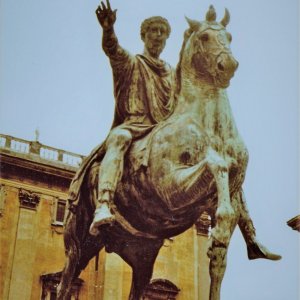 Marc Aurel auf dem Kapitolsplatz, 1970