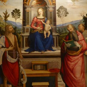 Perugia - Perugino in der Galleria Nazionale