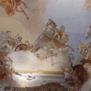 Giambattista Tiepolo - Decke in der Ca´ Rezzonico