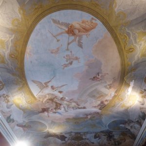 Giambattista Tiepolo - Decke in der Ca´ Rezzonico