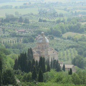 Montepulciano - Blick zu San Biagio