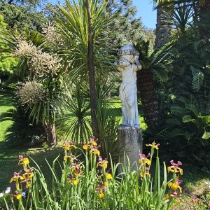 Englischer Garten - Atlasstatue
