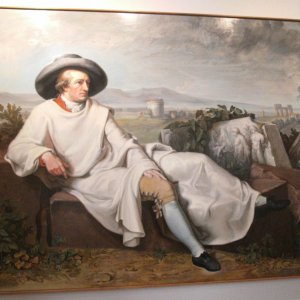 Goethe in der Campagna