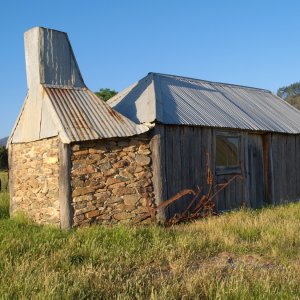 Das erste Farmhaus