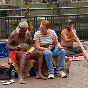 Aboriginal "Band" @ Circular Quai