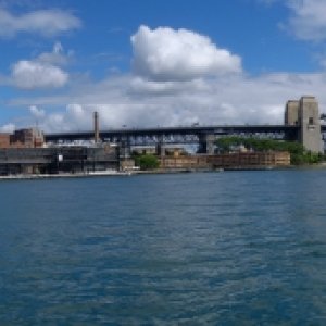 Sydney harbour from Opera House