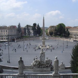 Piazza del Popolo vom Pincio